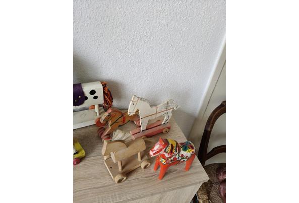 verzameling oude speelgoed paardjes - 0-5