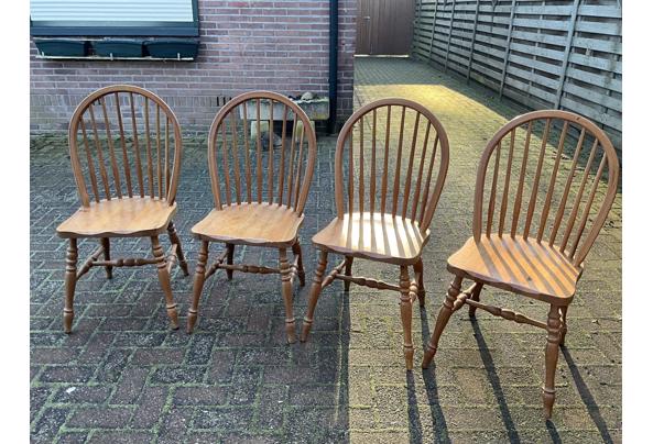 4  x eethoek stoelen grenen - IMG_0585