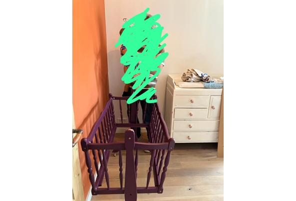 Wiegje met hemeltje en matras - PHOTO-2025-09-10-22-17-17