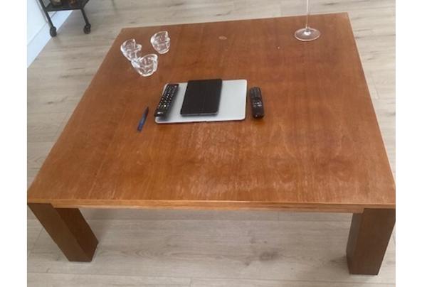 houten salontafel - salontafel