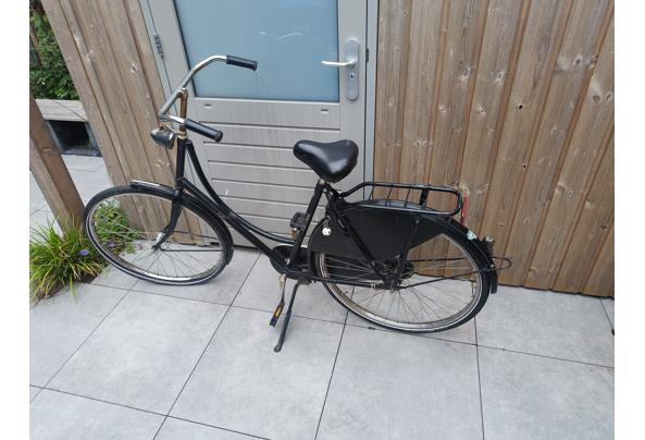 Zwarte Oma fiets - IMG20240713162059