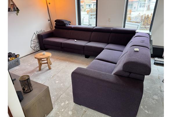 Hoekbank met relaxfunctie  - IMG_1638