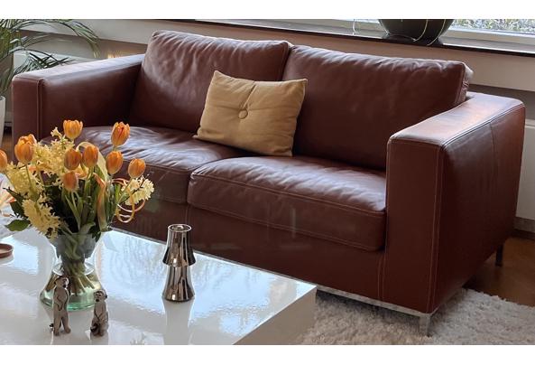 Goossens leren bank kleur cognac 182 breed x 92 diep - IMG_4691