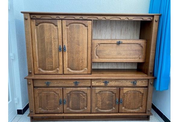 Kast donker eiken - gratiskast1