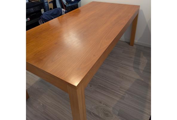 Mooie grote eettafel (bruin) - image_2