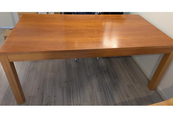 Mooie grote eettafel (bruin) - image_3