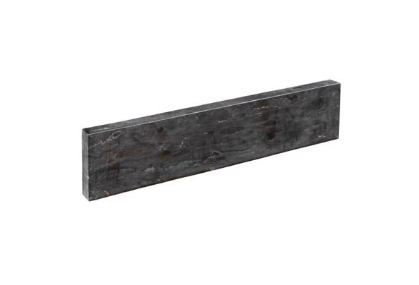 Chinees hardsteen 50x50 cm x2,6 cm Antraciet gezoet - opsltuitband1