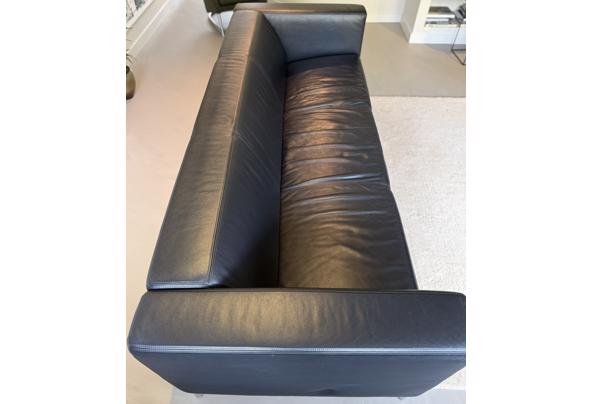 Gelderland Bank – 3-zits designbank – zwart leer – topstaat - 3_IMG_9147