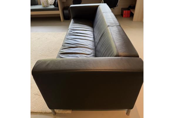 Gelderland Bank – 3-zits designbank – zwart leer – topstaat - 4_IMG_9142