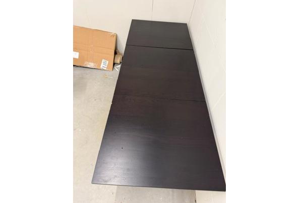 Ikea uitschuiftafel donkerbruin - Ikea-tAfel-1