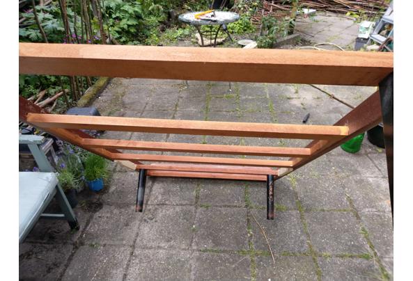 Massief hout 1 persoons bed. (2x) - IMAG0261