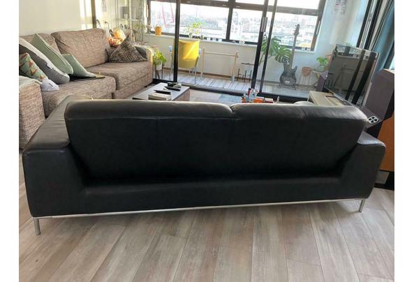 Zwart leren Calia Italia 2,5 zits bank - $_86-(6)