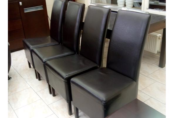 4 eetkamer stoelen ,donker bruin - IMG_20210515_111333