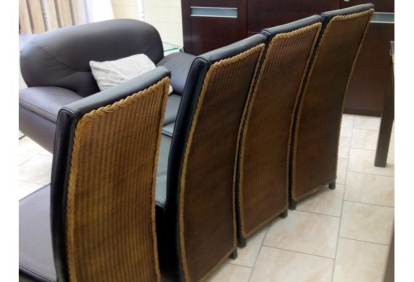 4 eetkamer stoelen ,donker bruin - IMG_20210515_111431