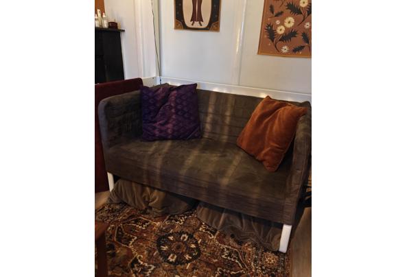 Loveseat - kleine bank 120 velvet grijs - IMG_20251204_163722