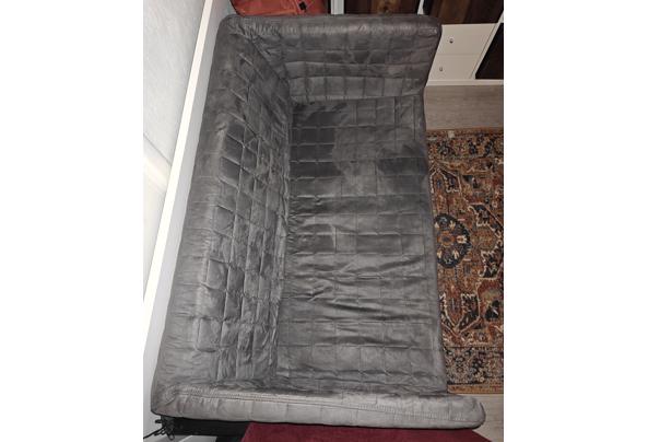 Loveseat - kleine bank 120 velvet grijs - IMG_20251204_163743