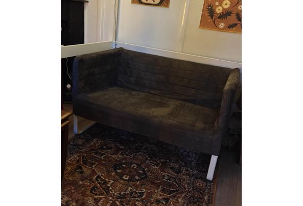 Loveseat - kleine bank 120 velvet grijs - IMG_20251204_163755