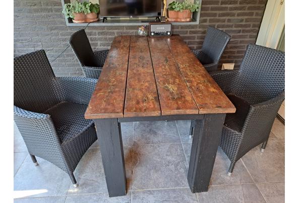 Tuintafel en 4 stoelen - Tuinset Tuintafel en 4 stoelen - Tuinset