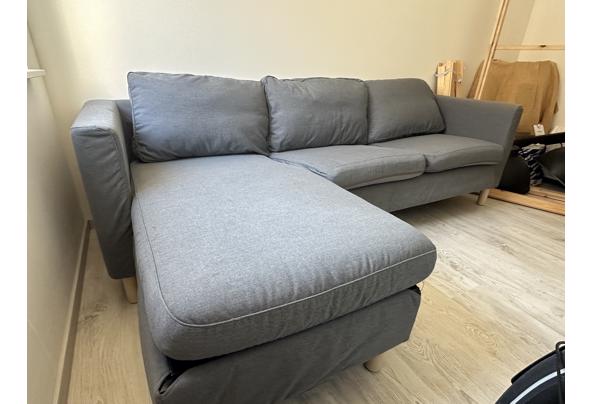 Grijze bank met chaise longue (3-zits) - IMG_9176