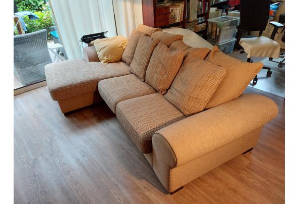 Stevige 3-zits Bank met longseat - bank1 Stevige 3-zits Bank met longseat - bank1