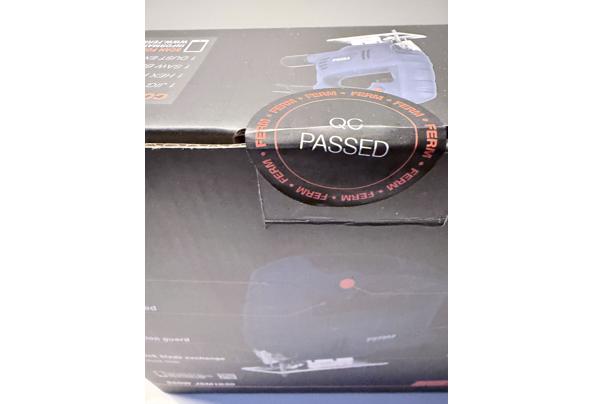 Nieuw en ongebruikt in doos: Ferm Decoupeerzaag 550W - IMG_4874