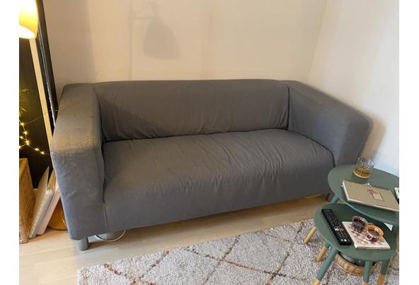 Klippan 2-zitsbank Ikea (Vissle grijs) - IMG_1275