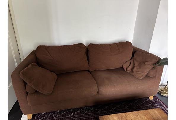 Bruine stoffen bank - IMG_6956