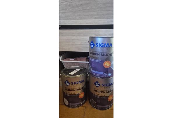 Sigma muurverf 3x 5 liter - 20260321_155603
