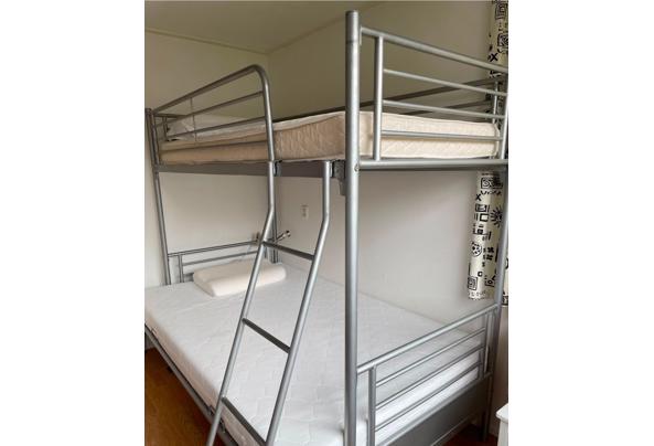 Stapelbed/zitbank - Opklapbed-1