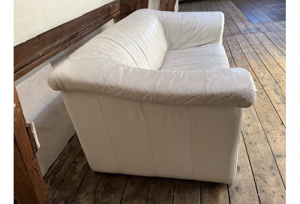 Witte leren bank - IMG_1677