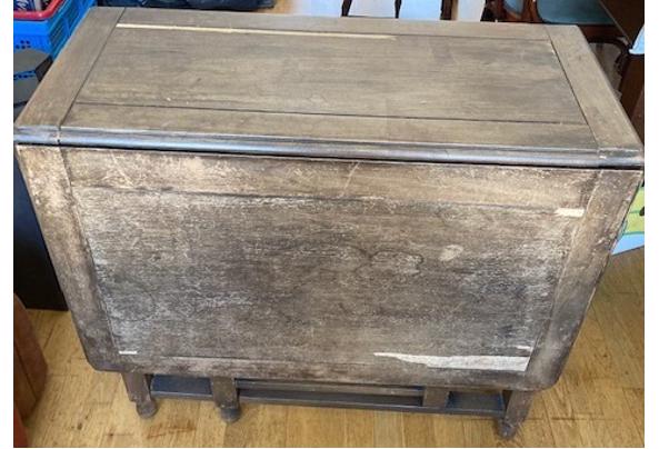 Uitklaptafel 3 delen  36cm + 2x 52 cm - klaptafel