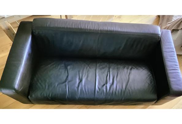 Bank, 2,5 zits pull up leer donkerbruin - BD5FBA31-CF75-4223-BDE3-B37BF135D82B