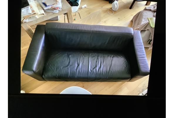 Bank, 2,5 zits pull up leer donkerbruin - BF1D8B1A-3AB4-46A6-80A2-5D973916C739