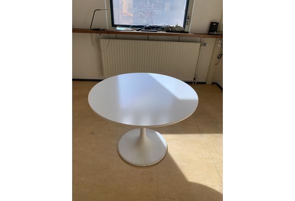 Witte ronde eet-vergadertafel - IMG_2319