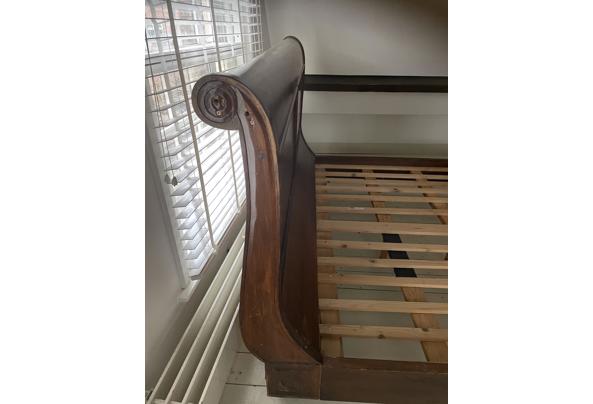 Prachtig, solide antiek houten bed  - IMG_4274_639025974717439803