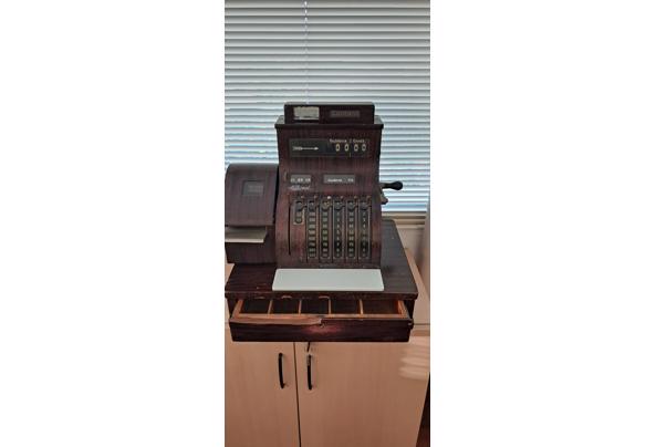 antieke kassa - Nationa-Kasregister-kassa