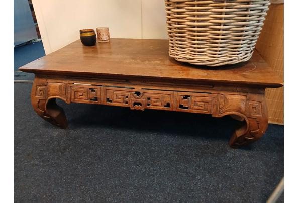 Mooie houten salontafel  - IMG-20250624-WA0003