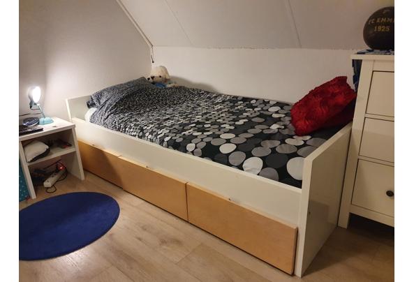 Één persoons bed met drie onderlades, inclusief matras - 20220113_183807