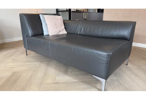 Chaise Longue - Montel - Leer Antraciet - IMG_0899