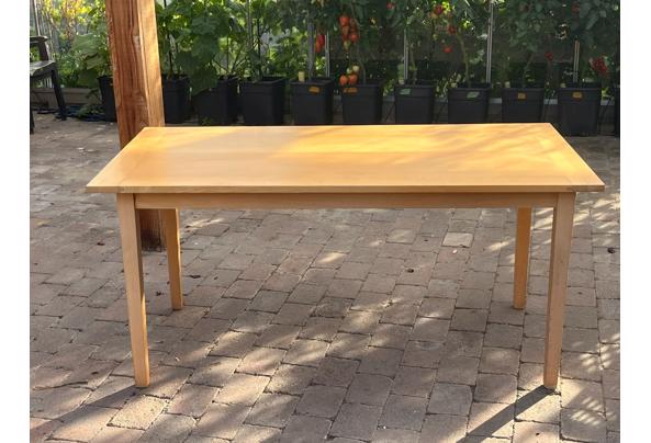 Massief beukenhouten eetkamertafel - tafel