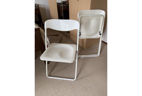 2 witte klapstoeltjes Ikea - IMG_5738