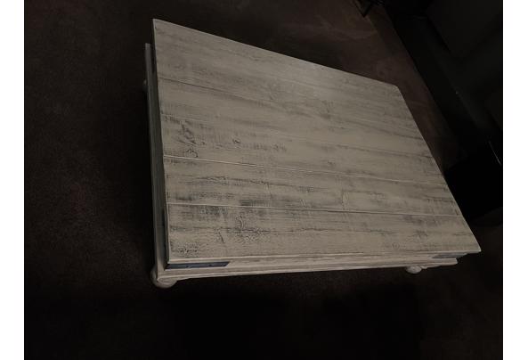 Lage houten salontafel in grijs - IMG_4538