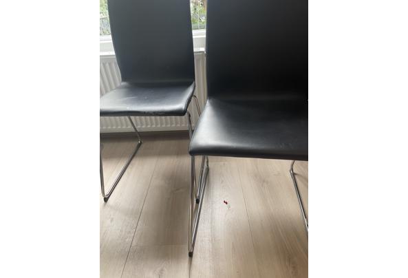 2 Nette leren stoelen - IMG_6235