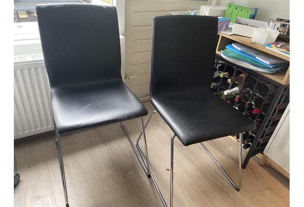 2 Nette leren stoelen - IMG_6237