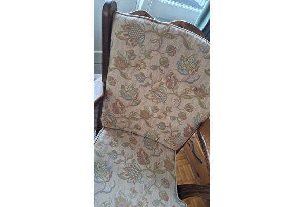 Eiken fauteuil opnieuw bekleed - 20260408_185834