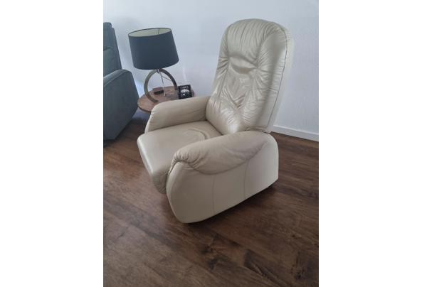 Creme kleurige verstelbare relax fauiteul - 17835930766218202672277058629231