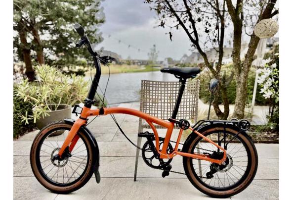 Brompton G-Line Vouwfiets Gezocht Gevraagd voor mee te nemen met de Trein - IMG_4713