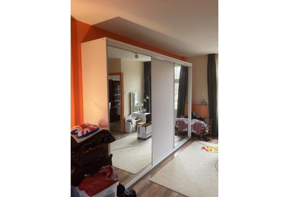 Grote witte inbouwkast ca 3m x 60cm  - IMG_2386