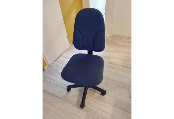 Bureaustoel donkerblauw - bureaustoel-donkerblauw