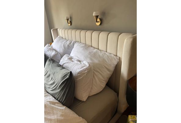 Tweepersoonsbed (lattenbodem, zonder matras) - 2